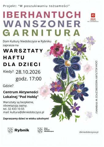 Plakat zapraszający na wydarzenie
